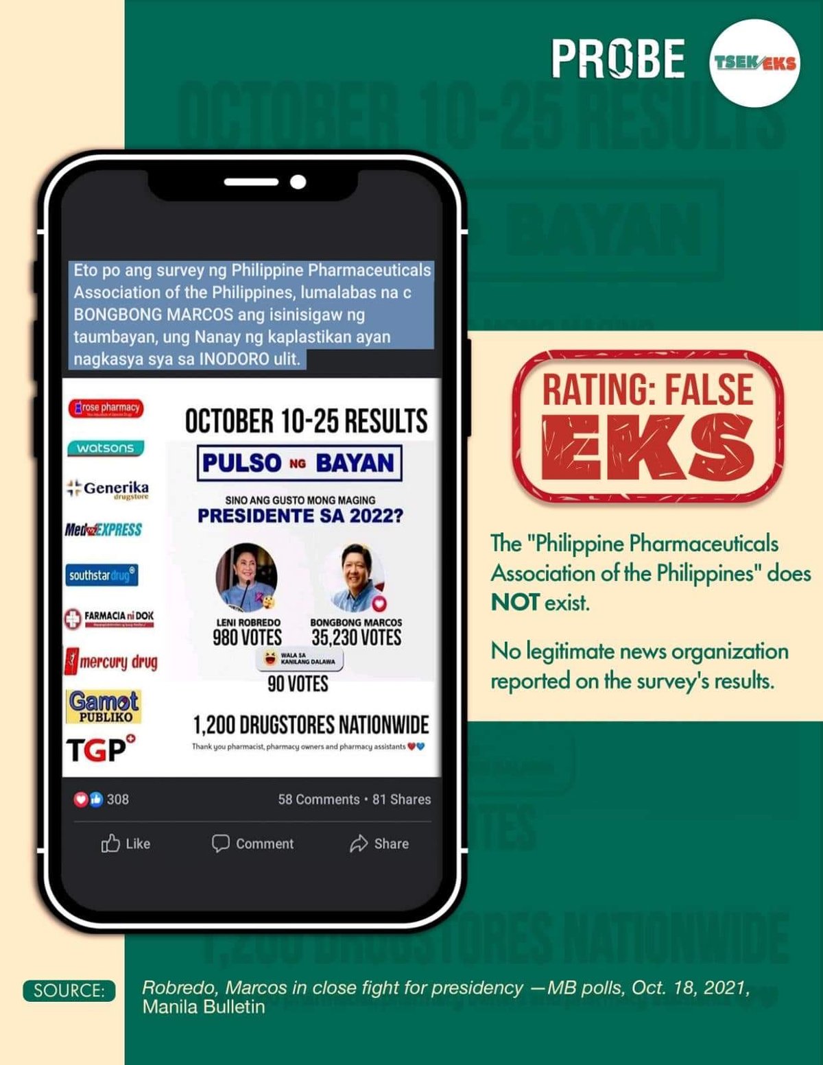 Fact Checking Claim # 5