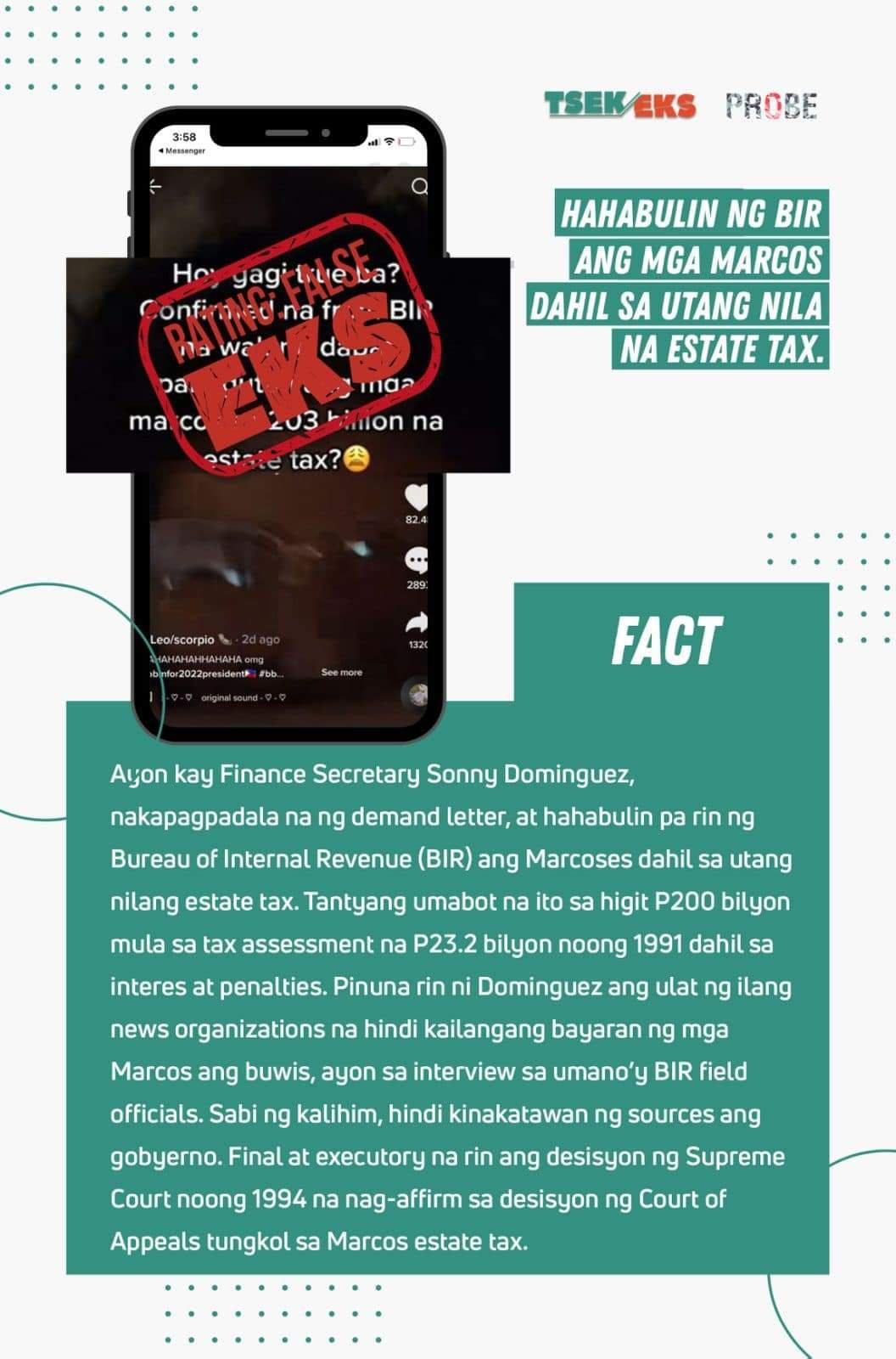 Fact Checking Claim # 36